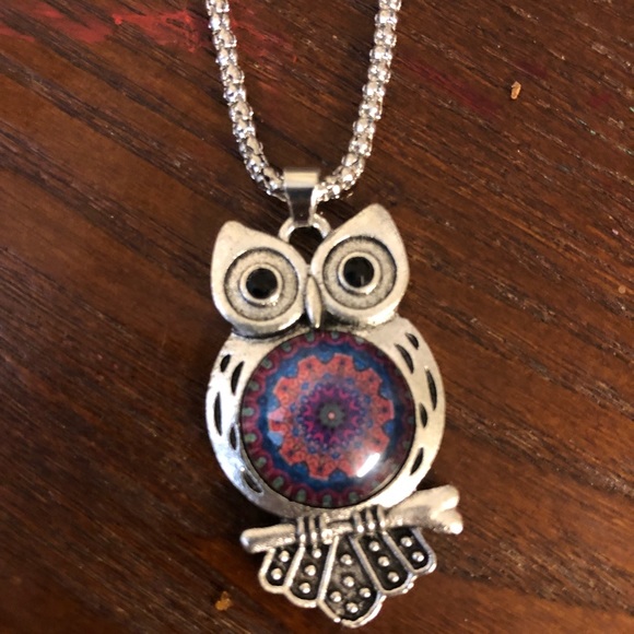 Owl jewelry set - Picture 3 of 6
